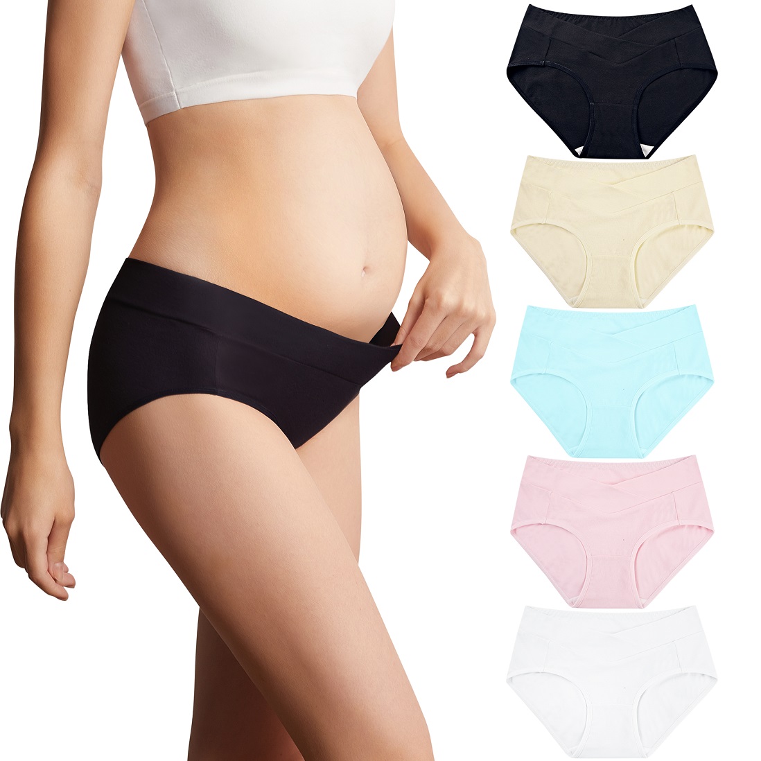 Under Bump Maternity Panties Mama Cotton Store